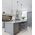 MARACA: Interior Glass Jar With Quadrilateral Segment Pendant Lights