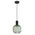 MARACA: Interior Glass Jar With Quadrilateral Segment Pendant Lights