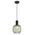 MARACA: Interior Glass Jar With Quadrilateral Segment Pendant Lights