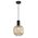 MARACA: Interior Glass Jar With Quadrilateral Segment Pendant Lights