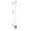 MIKRO: Modern Karaoke Mic Shape Interior Cylinder & Mesh Pendant Lights
