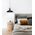 NARVIK: Industrial Scandinavian Dome Shape With Copper Plating Pendant Lights