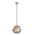 ORIGAMI: Interior Small Dome Carved Iron Origami Style Pendant Lights