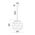 ORIGAMI: Interior Large Dome Carved Iron Origami Style Pendant Lights