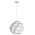 ORIGAMI: Interior Large Dome Carved Iron Origami Style Pendant Lights