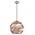 ORIGAMI: Interior Large Dome Carved Iron Origami Style Pendant Lights