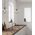 PAPILLON: Interior Oblong Iron with Glass Coolie Pendant Lights