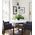 PESINI: Interior Wine Glass with Antique Brass/ Chrome Highlight Pendant Lights
