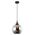 PESINI: Interior Wine Glass with Antique Brass/ Chrome Highlight Pendant Lights