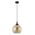 PESINI: Interior Wine Glass with Antique Brass/ Chrome Highlight Pendant Lights