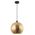 ROCHE: Interior Wine Glass Shape Matte Gold / Chrome Glass Pendant Lights
