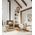 SENORITA: Rustic Large Tuscan Coffee Cherry /Winter Moss Wood Pendant Lights