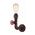 STEAM: Interior Aged Iron 1xPipe Wall Light