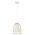 SWING: Ellipse with Wood Frame Pendant Lights