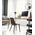 TAZZA: Ellipse Shade with Antique Brass Highlight Table Lamps