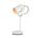 TAZZA: Ellipse Shade with Antique Brass Highlight Table Lamps