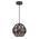 TUILE: Interior Large Embossed Tiled Iron Wine Glass Shape Pendant Lights