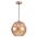 TUILE: Interior Large Embossed Tiled Iron Wine Glass Shape Pendant Lights