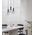 VINTAJ: Retro Interior Ellipse Shape Ribbed Glass Pendant Lights