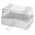 PVC Electrical Enclosure with Clear Lid | IP56 Rated | Durable Grey Body | by Tobin