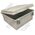 ABS Electrical Enclosure Box | IP66 Rated | Hinged Lid Design | Grey Color | by Tobin