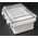 ABS Enclosure IP66 Grey Body with Hinged Clear Lid | Durable Protection | by Tobin