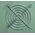 Fan Wire Guard 80x80 | Metal Wire Construction | Corrosion Resistant | Finger Protection | by Tobin