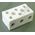 Terminal Block Porcelain 3 Wire Connect | 30A Current Rating | Durable Ceramic Construction | High Heat Resistance | by Tobin