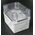 ABS Electrical Enclosure Box | IP66 Rated | Grey Body & Clear Screw Lid | by Tobin