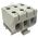 Bi Metal Terminal Block 3 Pole | 2.5-50mm² Conductor Range | Copper & Aluminium Compatible | Grey Finish | by Tobin