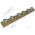 Earth Bars 165A 6 Pole | Stud Only Design | 6 x M8 Studs | by Tobin