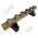 Neutral Bar 250A 6 Stud with Feet Fitted | High Conductivity Metal | Secure Mounting | by Tobin