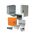 ABS Electrical Enclosure Box | IP66 Rated | Grey Body with Clear Lid | by Tobin