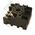 Relay Base Screwed Clamp 4 Pole | 11 Pin Octal Configuration | Secure Screwed Connections | Compatible with MKS4 Round Pin | by Tobin