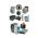 Heatsink for 3 Solid State Relay | Aluminum Construction | Enhanced Heat Dissipation | by Tobin