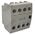 Aux Contact 4No Top Mount | Suits GMC-6M to GMC-16M | 4 Normally Open Contacts | by Tobin