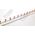 Busbar 1 Phase 1M Length Pin Type Commoning Bar 63A | Durable Conductive Alloy | Ideal for Electrical Systems | by Tobin