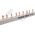Busbar 3 Phase Pin Type Commoning Bar | 1M Length | 63A Current Rating | by Tobin