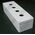 Pushbutton Enclosure Aluminium | 4 Hole Design | 57mm Depth | Durable Construction | by Tobin