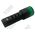 Pilot Light 16mm LED | 24VAC/DC Operation | Green Indicator Light | by Tobin