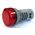 Pilot Light 22mm Hole | 30mm Mount Depth | Red LED | 240V AC | by Tobin