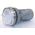 Pilot Light 22mm Hole | 30mm Mount Depth | 240V AC | White LED | by Tobin