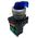Selector Switch 2 Pos Illuminated 240V | Long Blue Actuator | 1 N/O Contact | by Tobin