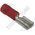 Quick Connect Terminal Red | 0.5-1.5mm Wire Size | 10A Rated | Pack of 100 | by Tobin