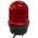 Warning Lite/Sound IP65 | 60mm Red | 80dB Audible Alarm | 12-24V DC | by Tobin