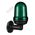 Warning Light IP65 125mm Green | 80dB Audible Alarm | 110-240VAC | by Tobin