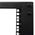 45RU 4 Post Open Frame Rack | Adjustable Depth | Steel Construction | Powder Coated Finish | by SERVEREDGE