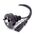 0.5m Aus 2 Pin Mains Plug to IEC C7 | Australian Standard | Male to Female Connector | by SERVEREDGE