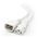 2m IEC C13 to IEC C14 Power Extension Cord | Flexible 2m Length | White Color | by SERVEREDGE