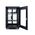 Server Rack Cabinet 18RU | 1000kg Load Capacity | Locking Glass Door & Mesh Door | by SERVEREDGE